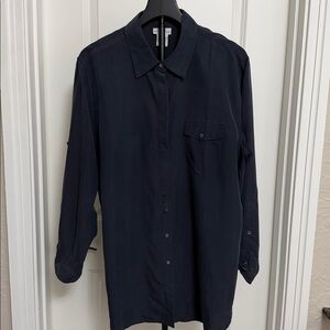 Soft Surroundings Charcoal Tunic